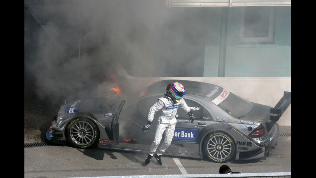 Bruno Spengler DTM-Crash