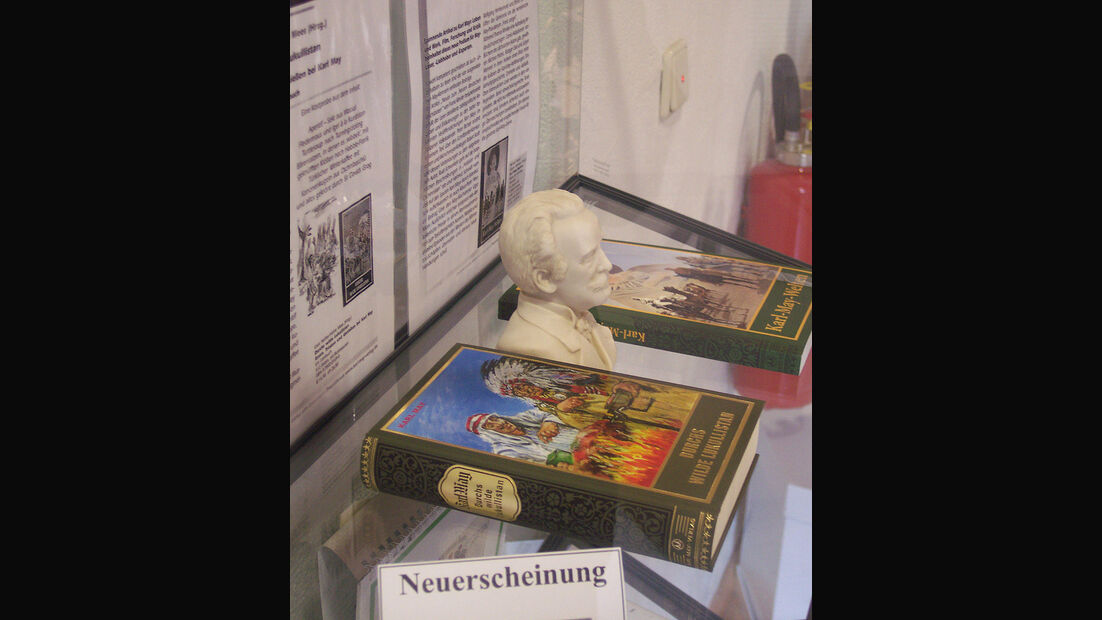 Bücher im Karl-May-Museum 