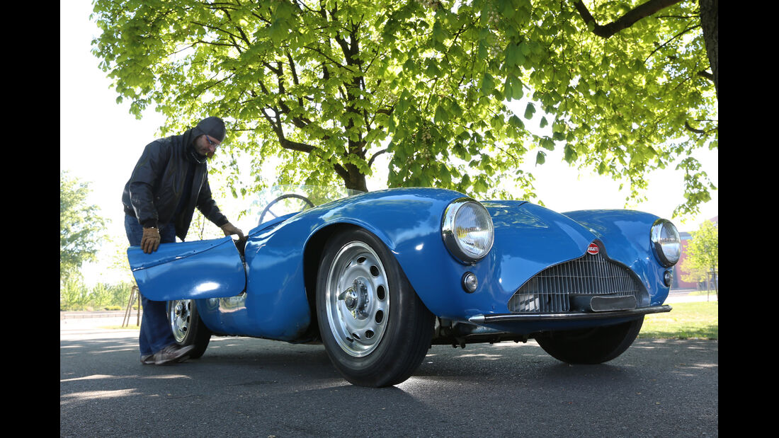 Bugatti 252, Frontansicht