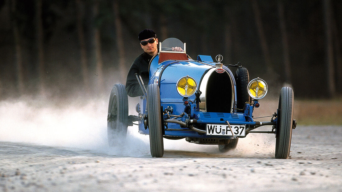 Bugatti 37, Frontansicht
