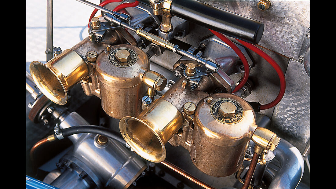 Bugatti 37, Motor