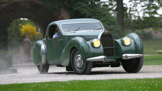 Bugatti 57 C Vanvooren, Frontansicht
