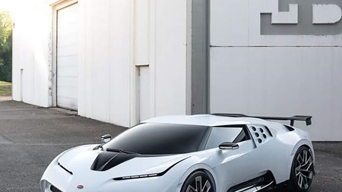 Bugatti Centodieci 8 MioHommage an den EB110 auto motor und sport