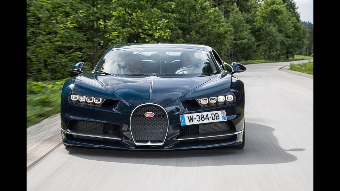 Bugatti Chiron, Frontansicht