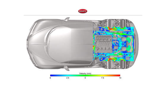 Bugatti Chiron Klimaanlage