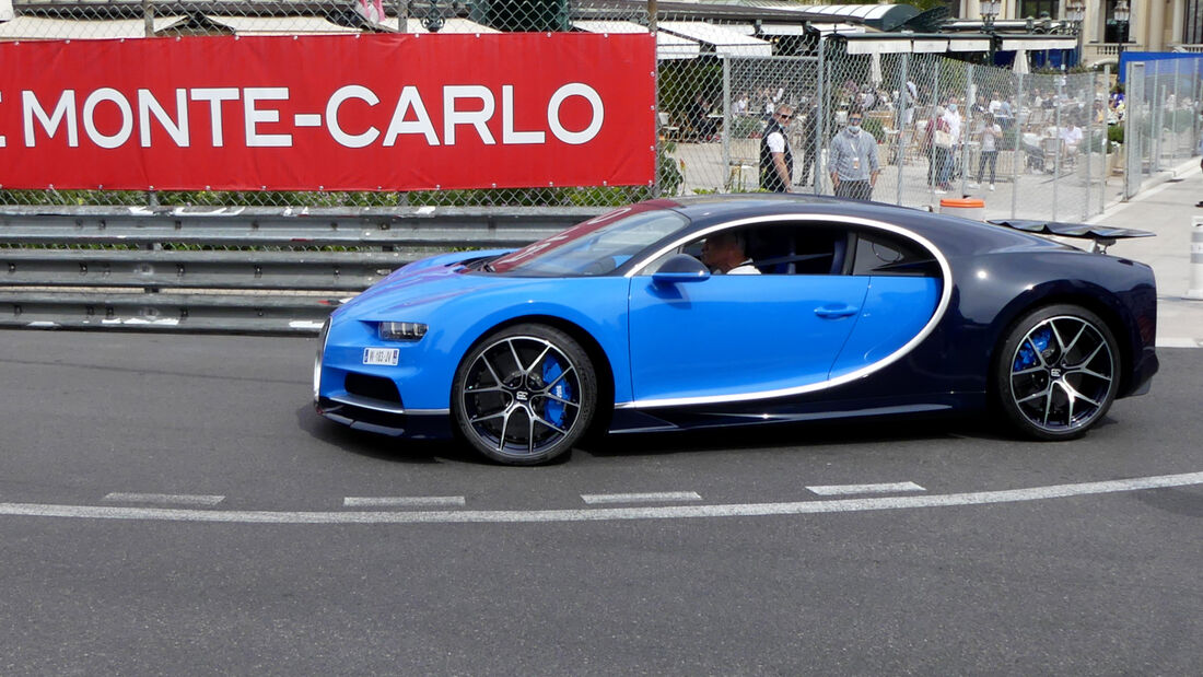 Bugatti Chiron - Luxusautos - Formel 1 - GP Monaco - 21. Mai 2021