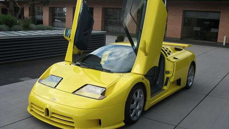 Bugatti EB 110 von Michael Schumacher