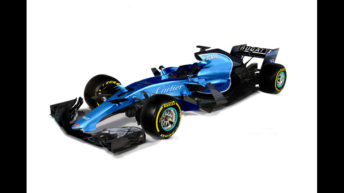 Bugatti - Formel 1 2017 - Designs - Sean Bull