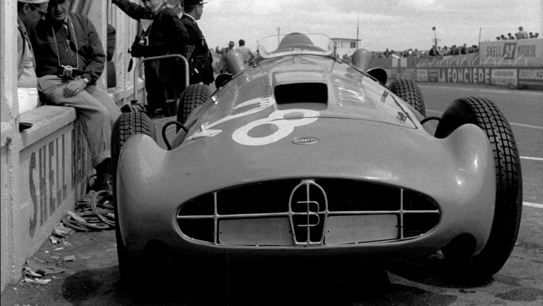 Bugatti T251 - Maurice Trintignant - GP Frankreich 1956 - Reims