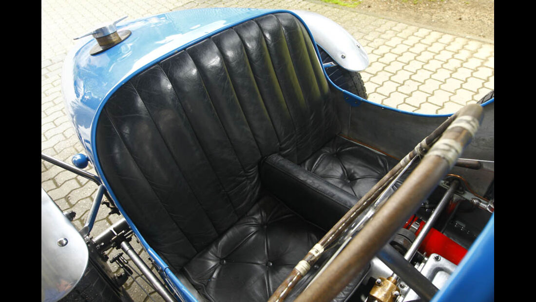 Bugatti Typ 35, Baujahr 1927, Cockpit