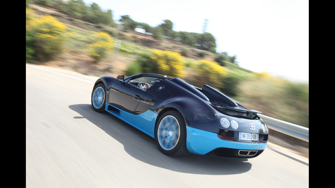 Bugatti Veyron 16.4 Grand Sport Vitesse, Seitenansicht