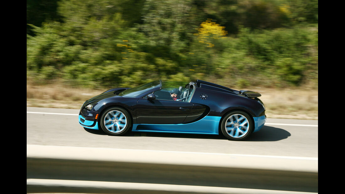 Bugatti Veyron 16.4 Grand Sport Vitesse, Seitenansicht