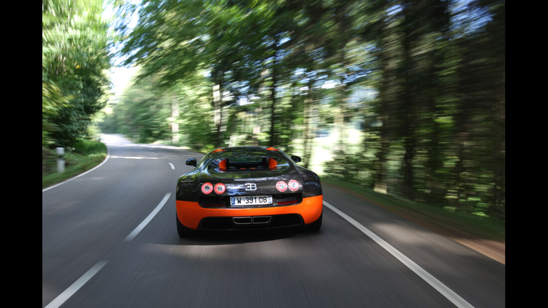 Bugatti Veyron 16.4 Super Sport, Heck