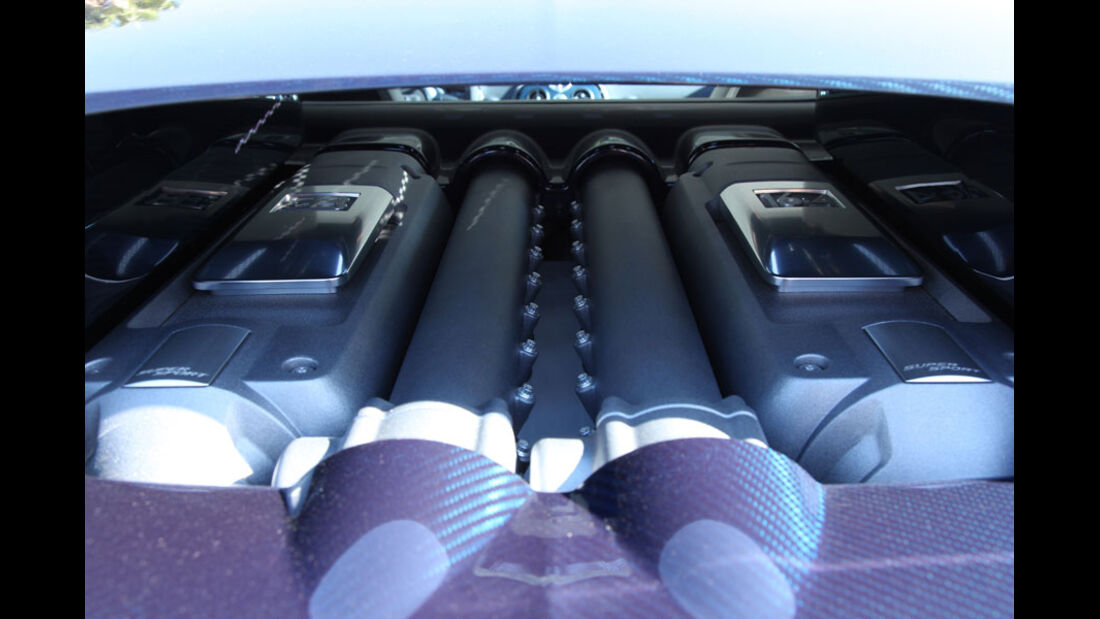 Bugatti Veyron 16.4 Super Sport, Motor