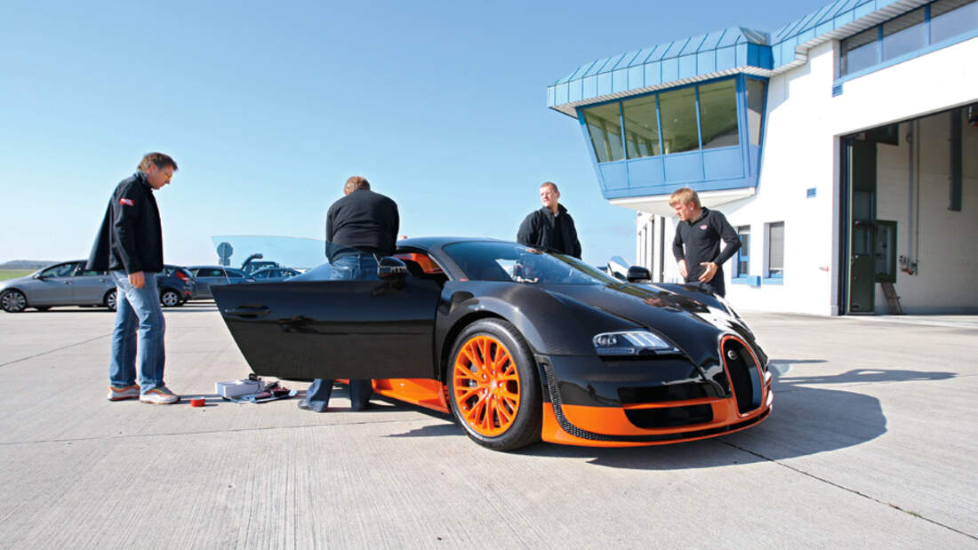 Bugatti Veyron 16.4 Super Sport im Test auto motor und sport