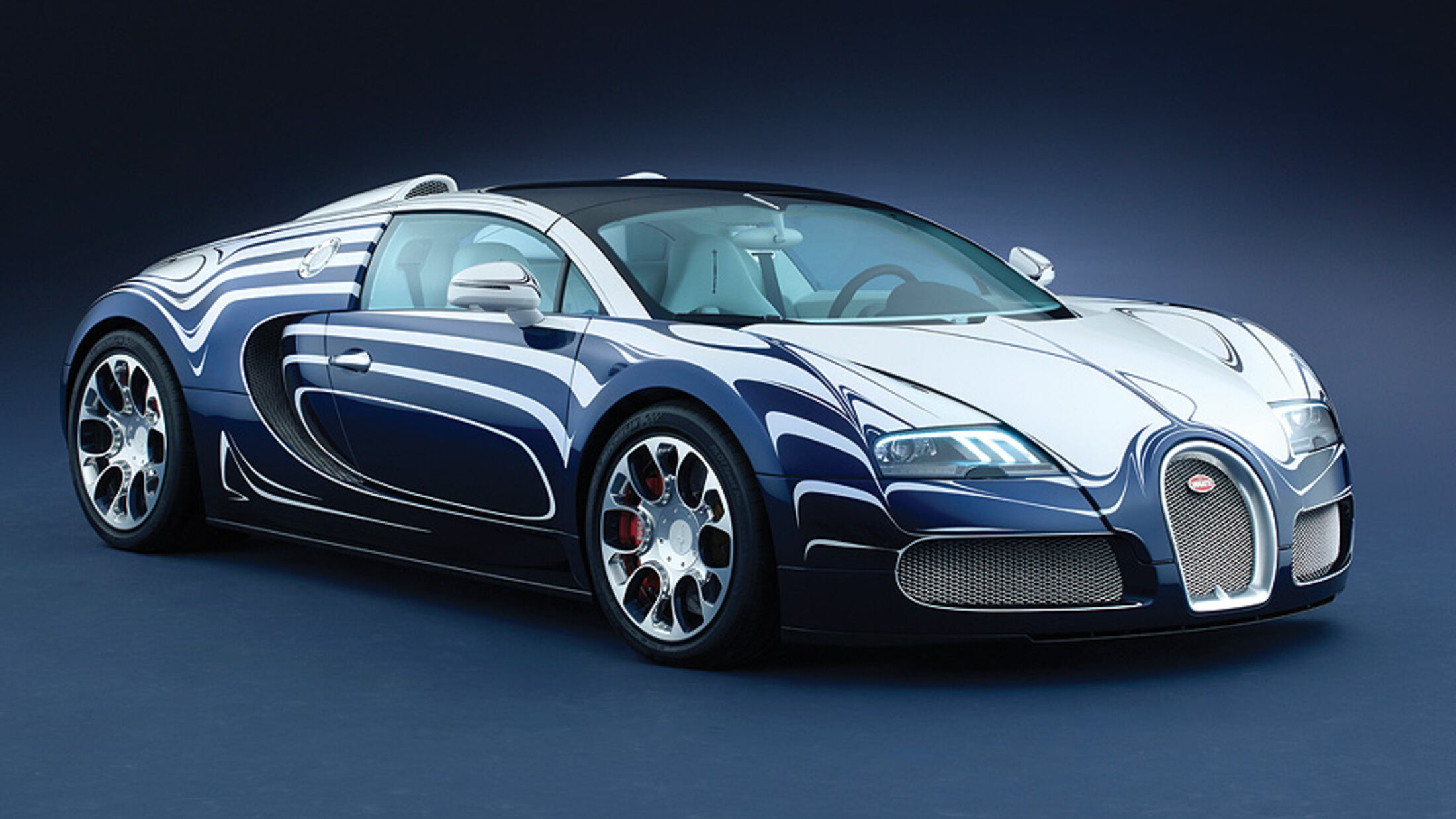 L´Or UND AUTO Blanc: SPORT im | Porzellan-Trimm Supersportler MOTOR Bugatti
