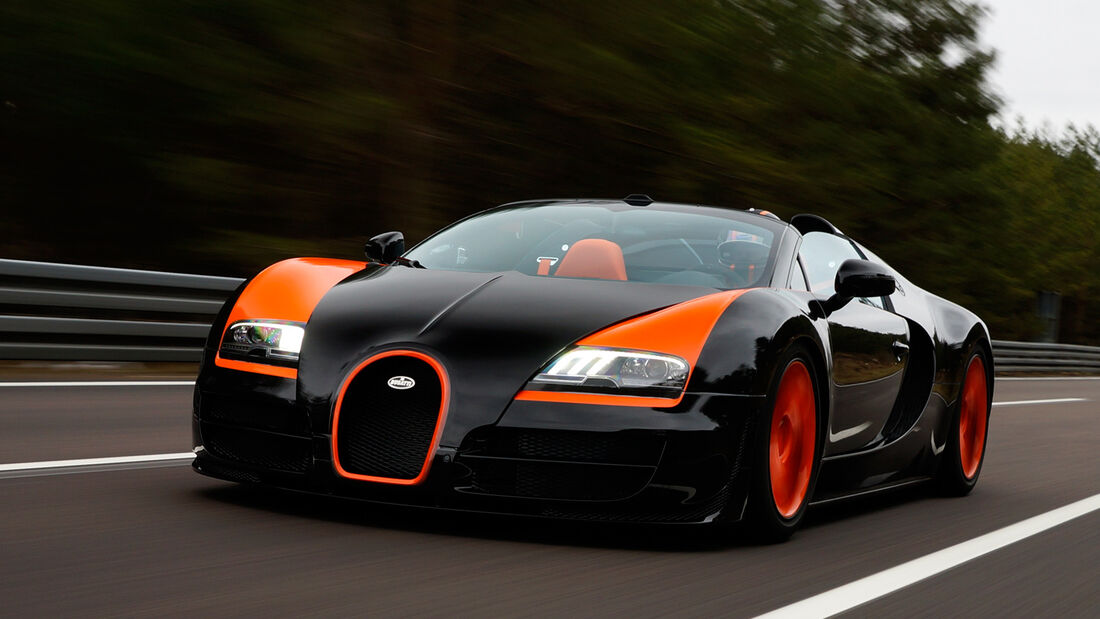 Bugatti Veyron Grand Sport Vitesse, Frontansicht