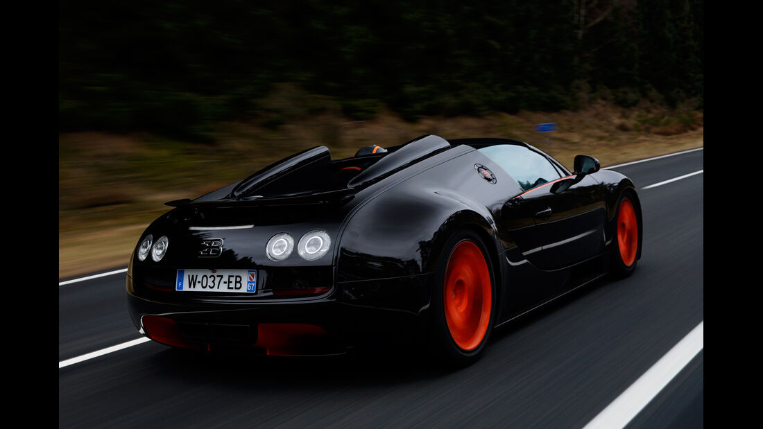 Bugatti Veyron Grand Sport Vitesse, Heckansicht