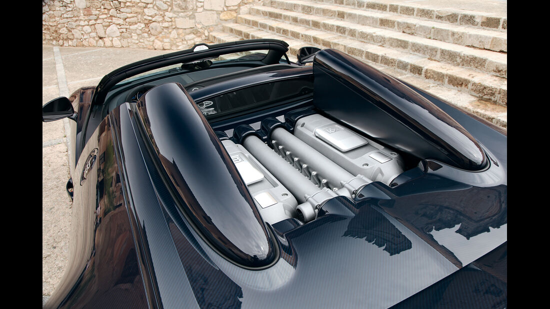 Bugatti Veyron Grand Sport Vitesse, Motor