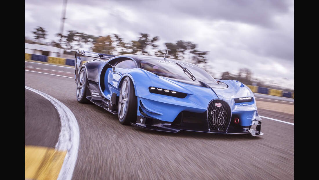 Bugatti Vision Gran Turismo So Fahrt Der 95 Prozent Chiron Auto Motor Und Sport