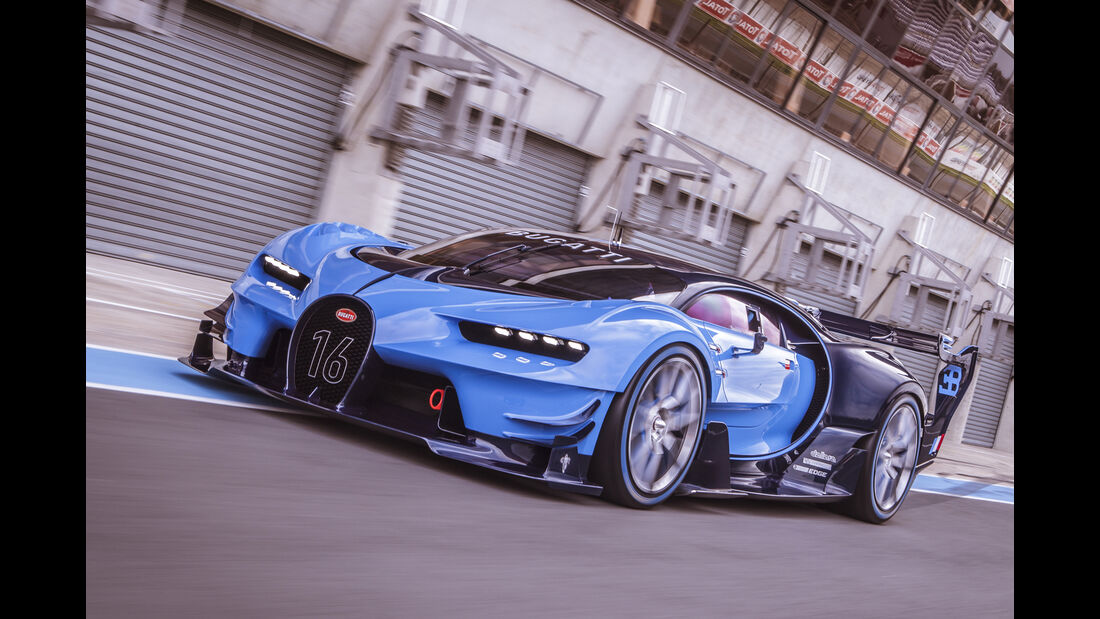 Bugatti Vision Gran Turismo, Fahreindrücke
