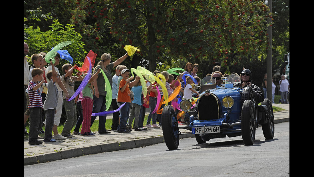 Bugatti bei der Sachsen Classic 