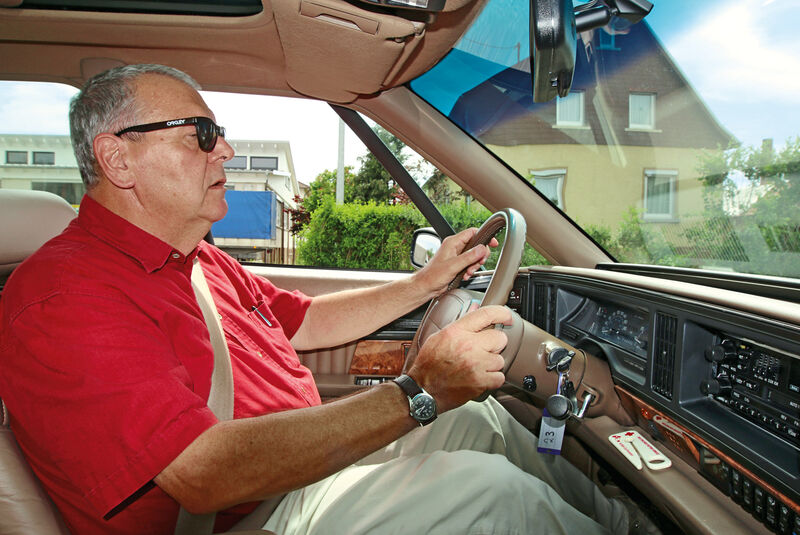 Buick Park Avenue, Cockpit, Fahrersicht