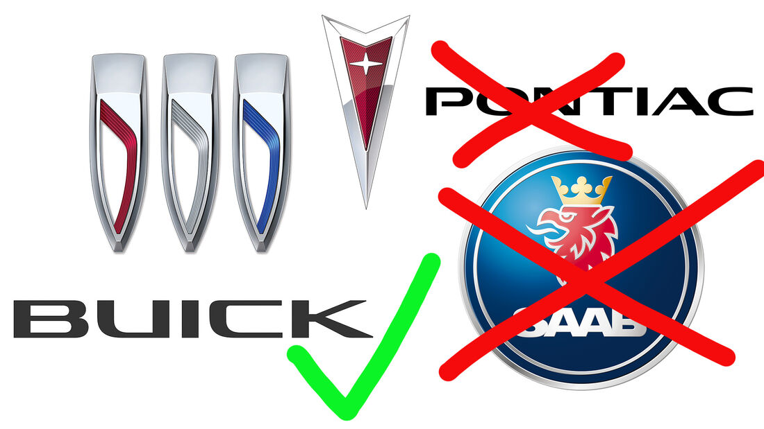 Buick Pontiac Saab Logo Emblem Streichliste
