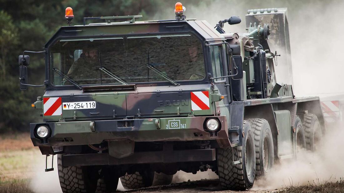 Bundeswehr Bergefahrzeuge Lkw