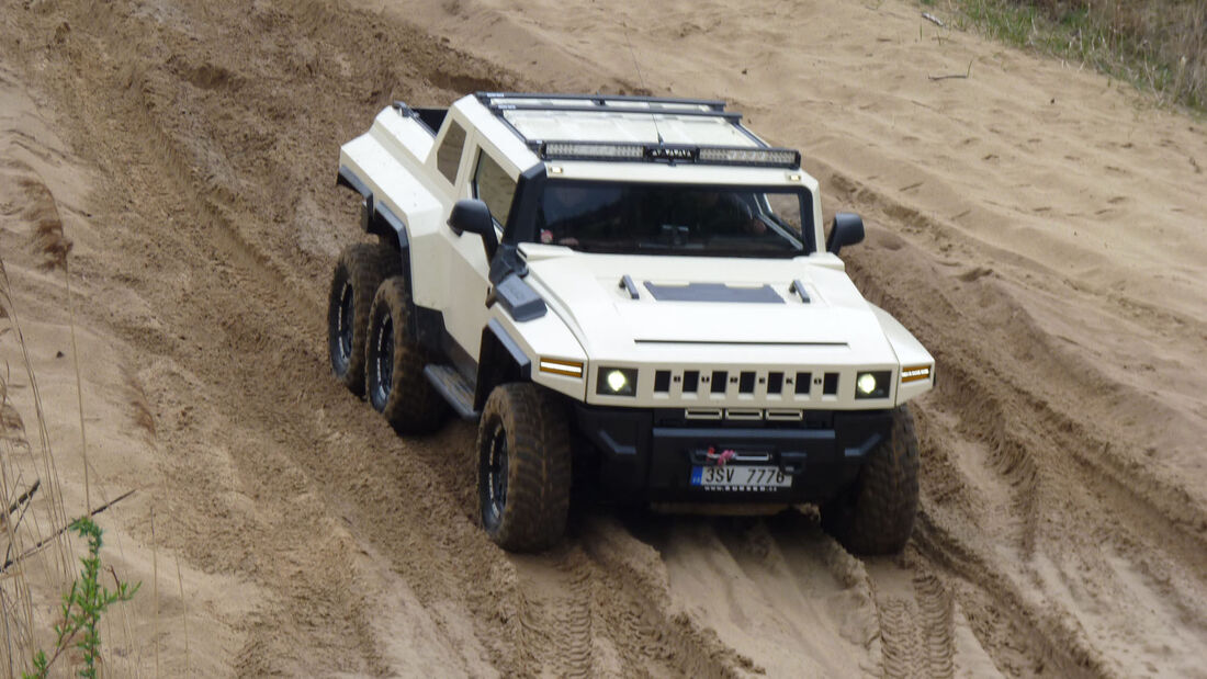 Bureko 6x6 auf Basis Land Rover Discovery 3.0