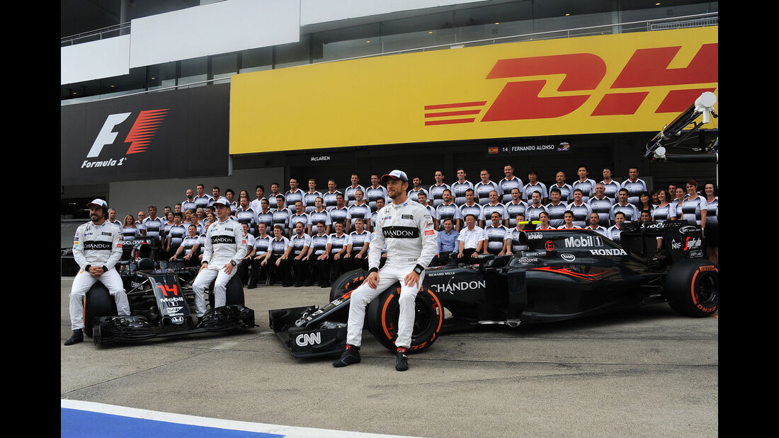 Button - Alonso - Vandoorne - McLaren-Honda - Formel 1 - GP Japan - Suzuka - Freitag - 7.10.2016