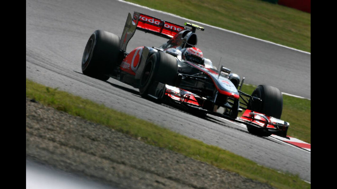Button - Formel 1 - GP Japan - 07. Oktober 2011