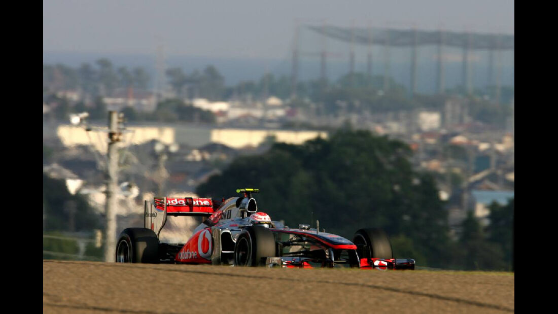 Button  - Formel 1 - GP Japan - 07. Oktober 2011