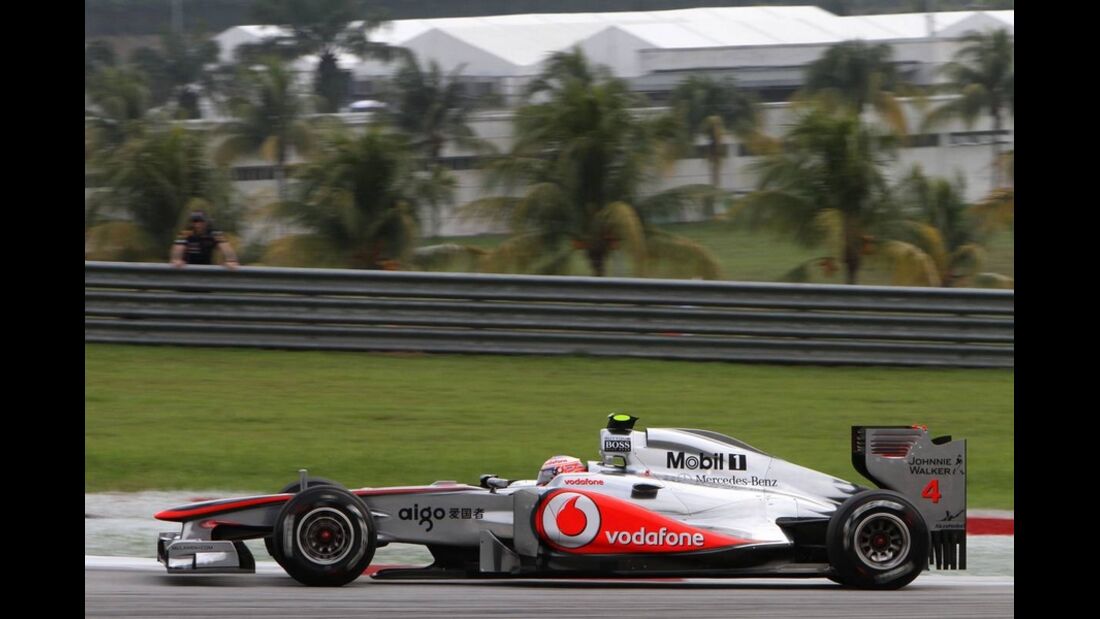 Button GP Malaysia 2011 Formel 1