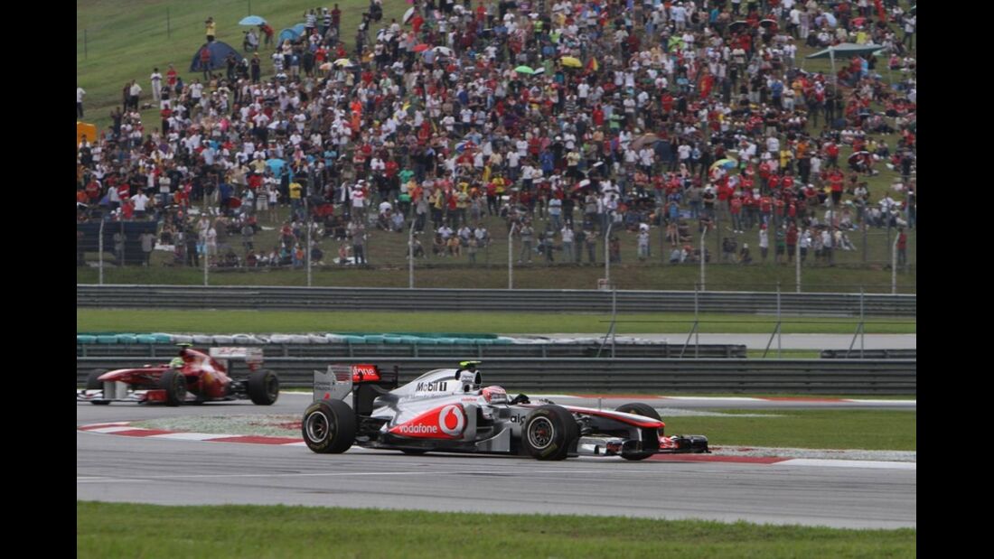 Button GP Malaysia 2011 Formel 1