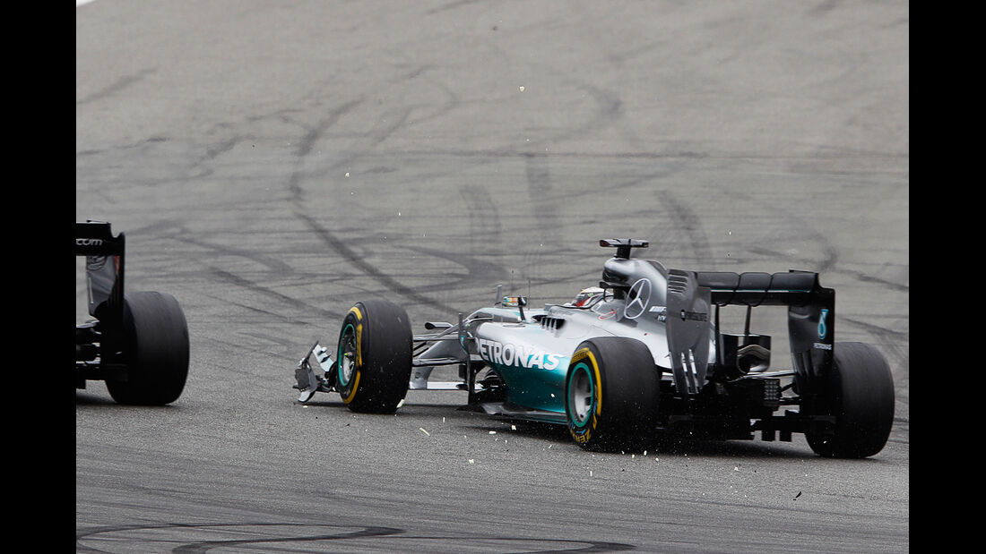 Button vs. Hamilton - GP Deutschland 2014