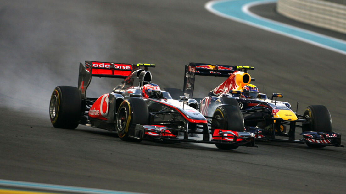 Button vs. Webber GP Abu Dhabi 2011