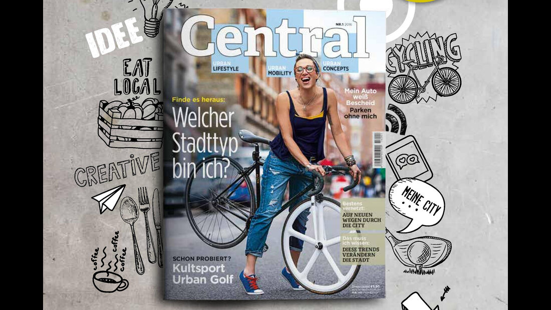 CENTRAL Magazin, Ausgabe 1, Teaser, Vorschau, Promo, 03/2016