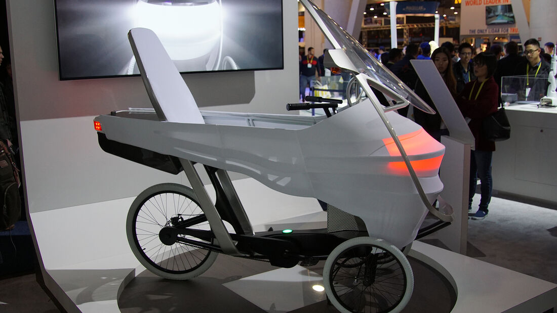 CES 2017, Denso Fahrrad