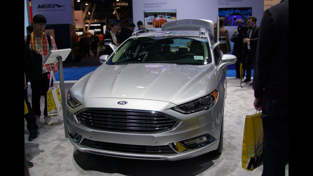 CES 2017, Ford Fusion Lidar