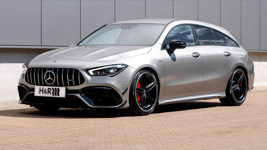 H R Sportfedern F r Mercedes CLA 35 45 45S AMG Shooting Brake 