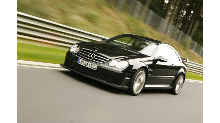 Mercedes Clk 63 Amg Black Series Im Supertest Auf Nordschleife Und Hockenheimring Auto Motor Und Sport