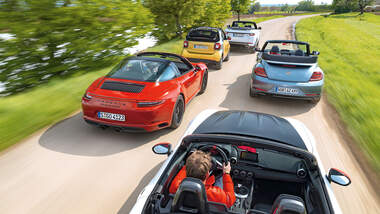 Cabrio-Ausfahrt, Alle Fahrzeuge