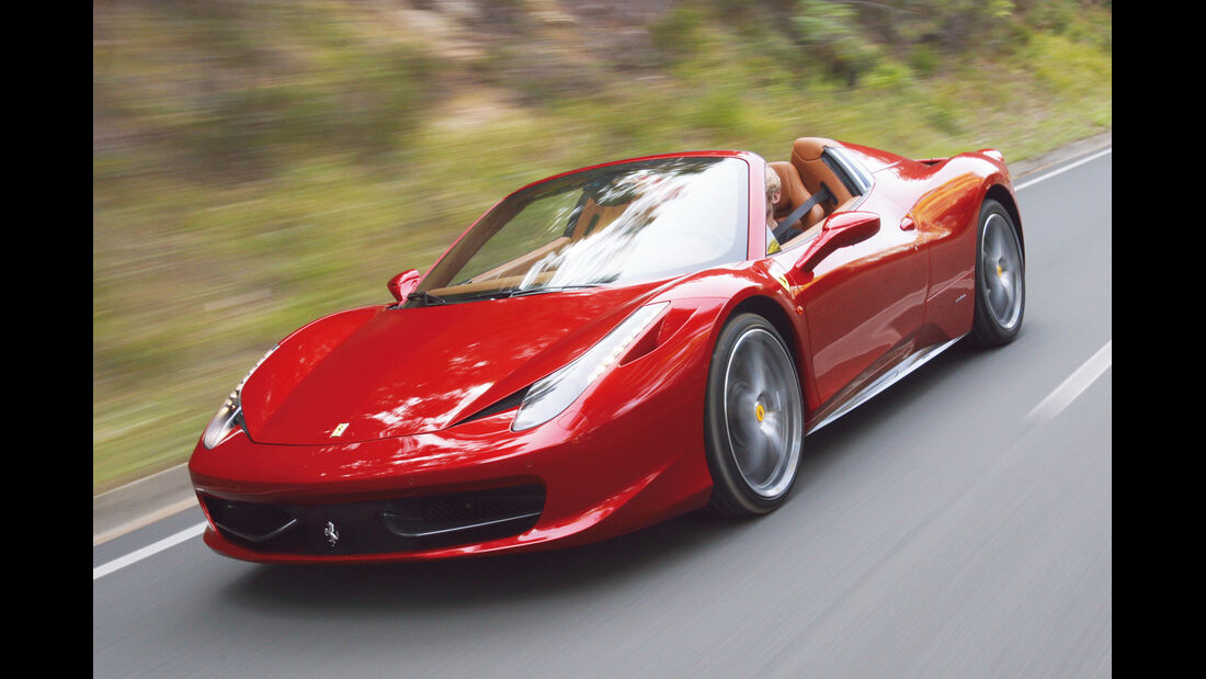 Cabrios über 150 000 €, Ferrari 458 Spider