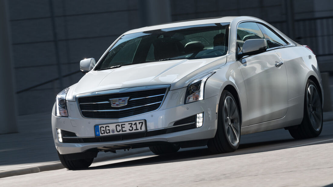 Cadillac ATS Coupé 2.0 Turbo AWD, Frontansicht