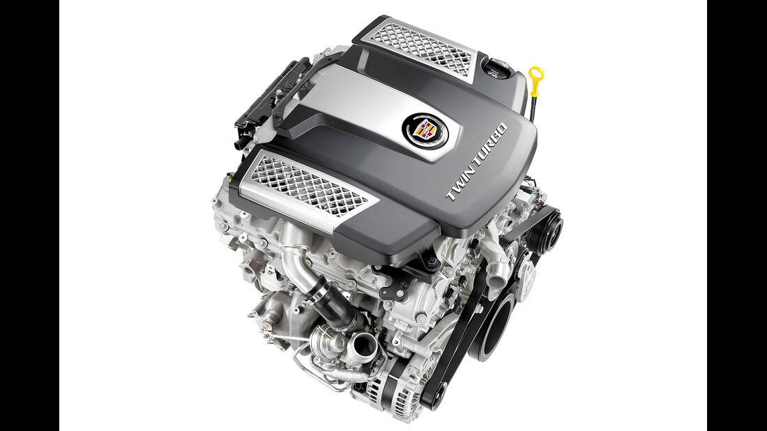 Cadillac V6-Biturbo-Motor