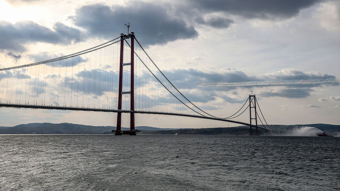 Canakkale Brücke Türkei