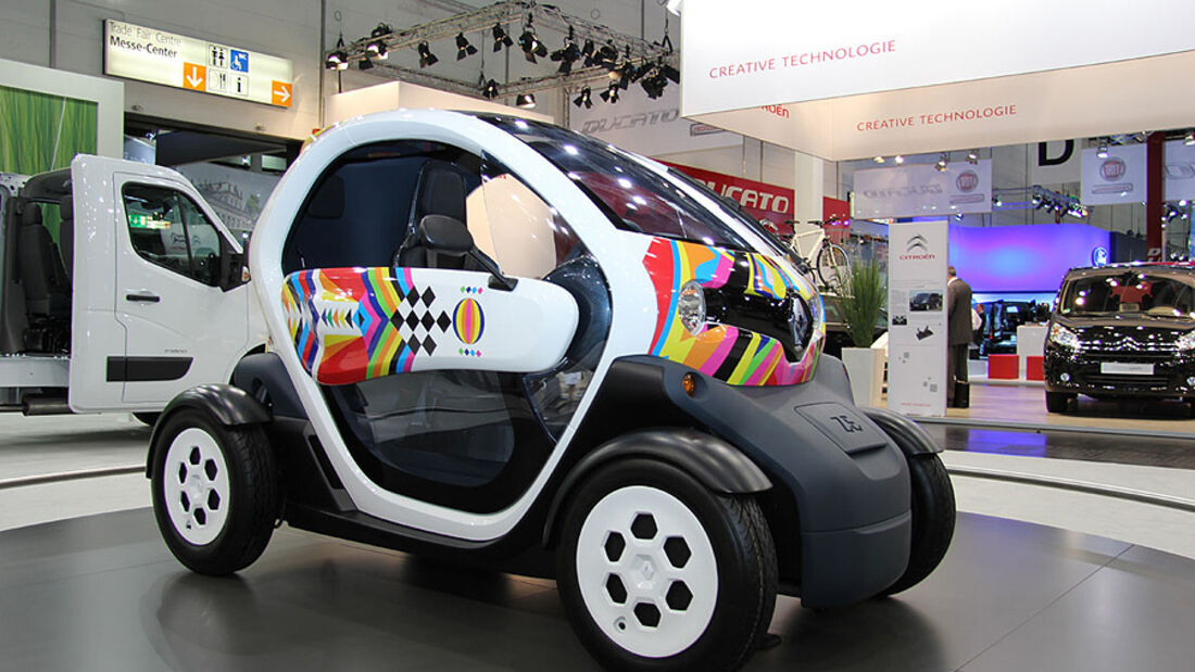 Caravan Salon 2011, Messerundgang, Renault Twizy