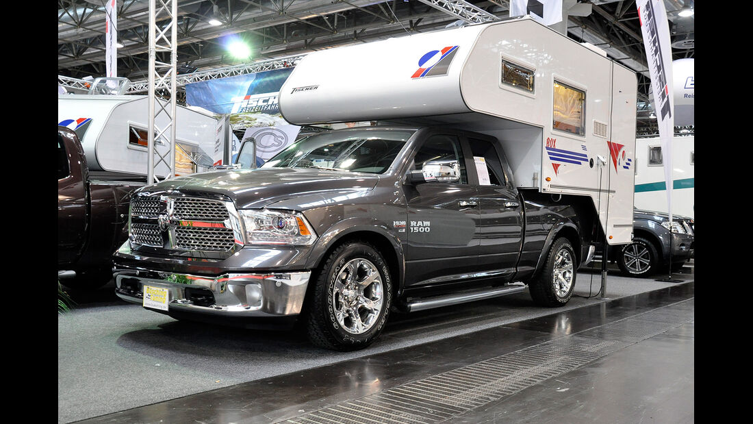 Caravan Salon 2014, Dodge Ram, Tischner Reisemobilkabine