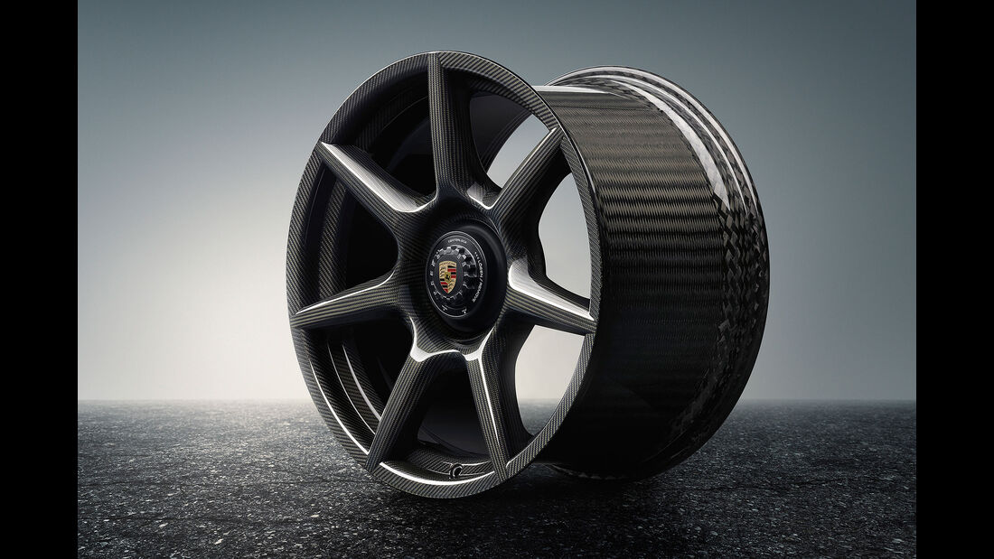 Carbon-Räder für die Porsche 911 Turbo S Exclusive Series